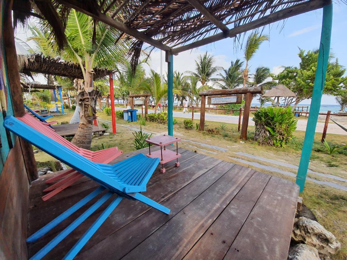 Eco Cabanas Bluekay Mahahual Exteriör bild