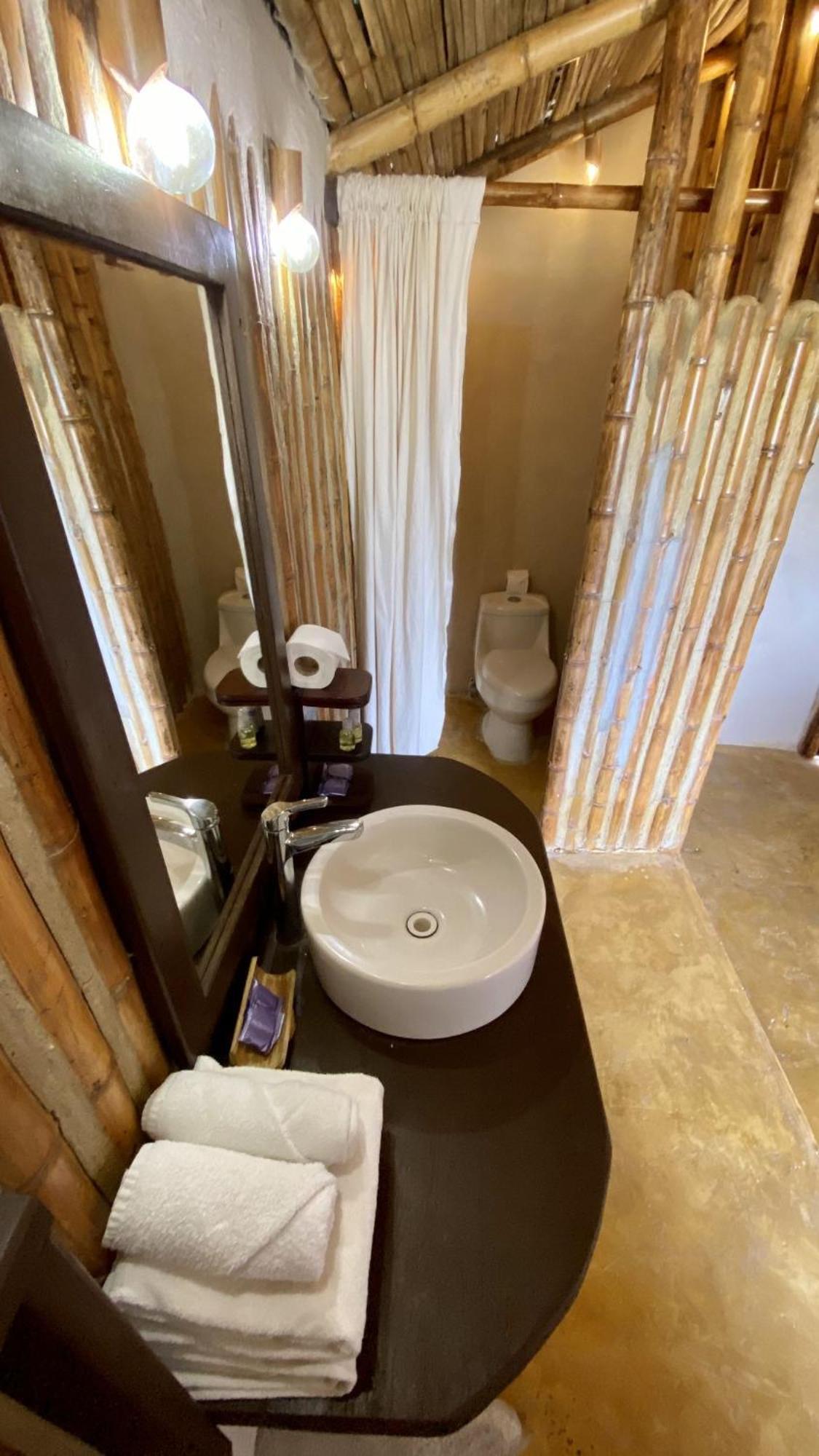 Eco Cabanas Bluekay Mahahual Rum bild