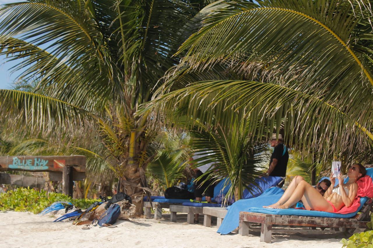 Eco Cabanas Bluekay Mahahual Exteriör bild