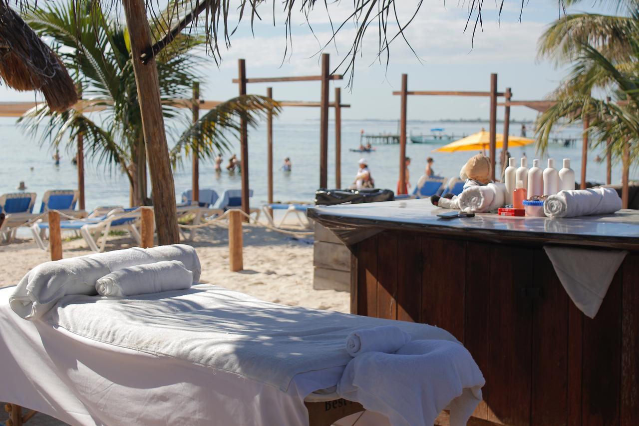 Eco Cabanas Bluekay Mahahual Exteriör bild
