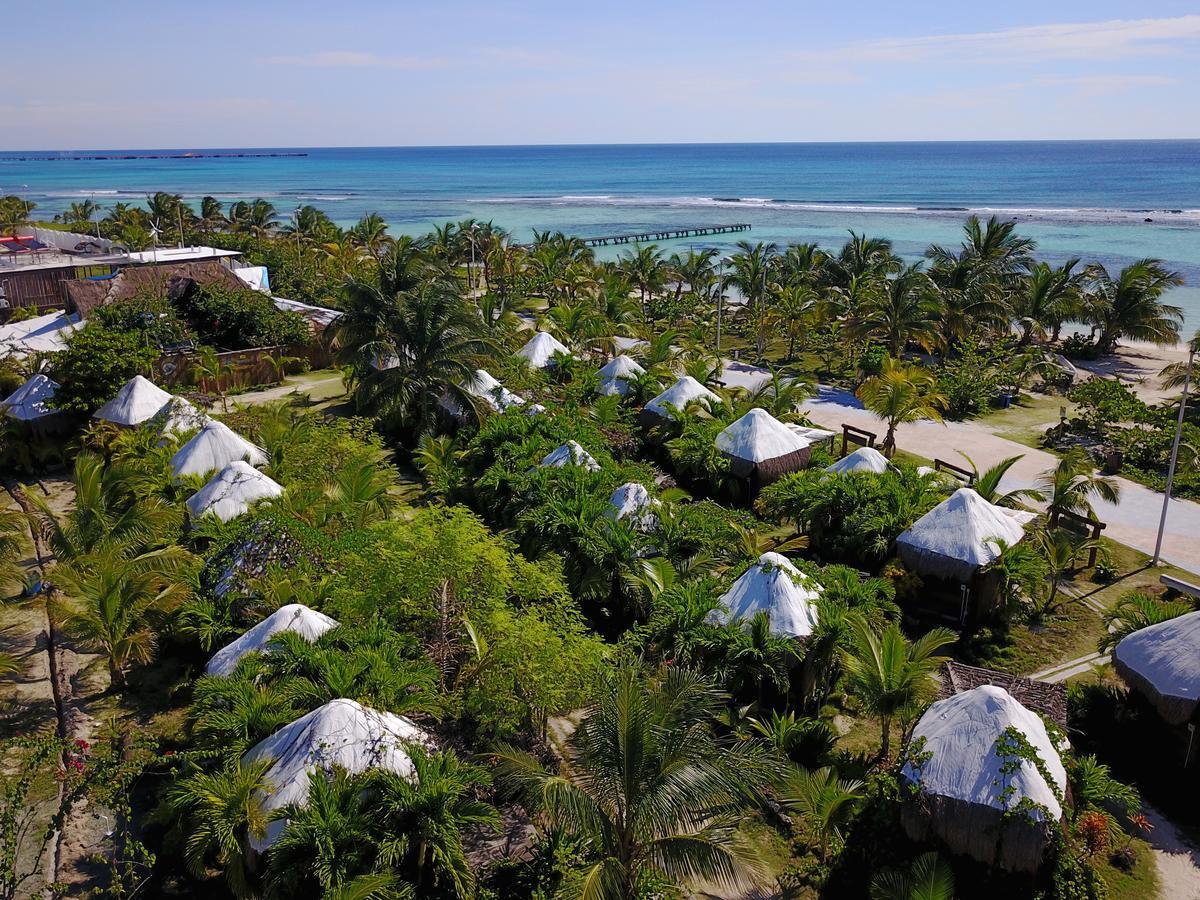 Eco Cabanas Bluekay Mahahual Exteriör bild